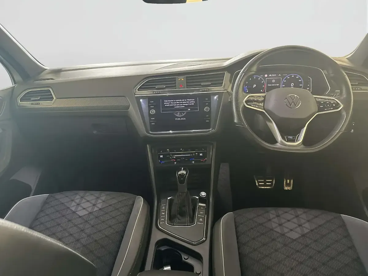 Used VW Tiguan R-line 150 HP (110 kW) 2021 White SUV