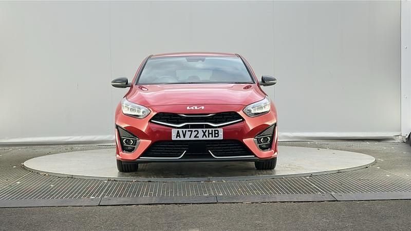 Used Kia Ceed GT-Line 158 HP (116 kW) 2022 Red Hatchback