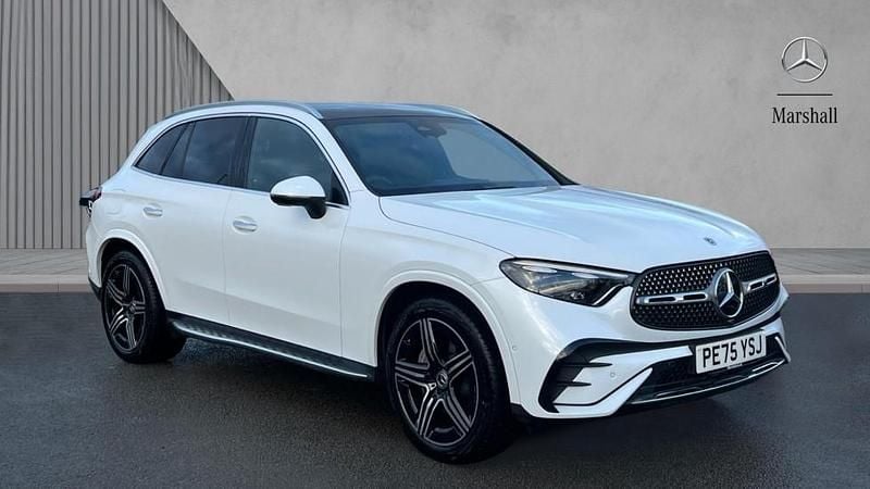 Used Mercedes GLC220 AMG line 197 HP (144 kW) 2025 Manufaktur opalite white bright