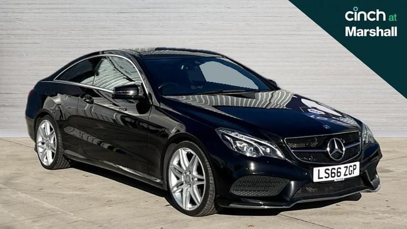 Black Used 2016 Mercedes E220 AMG line | £12,604 (Good price) - Image 1/4