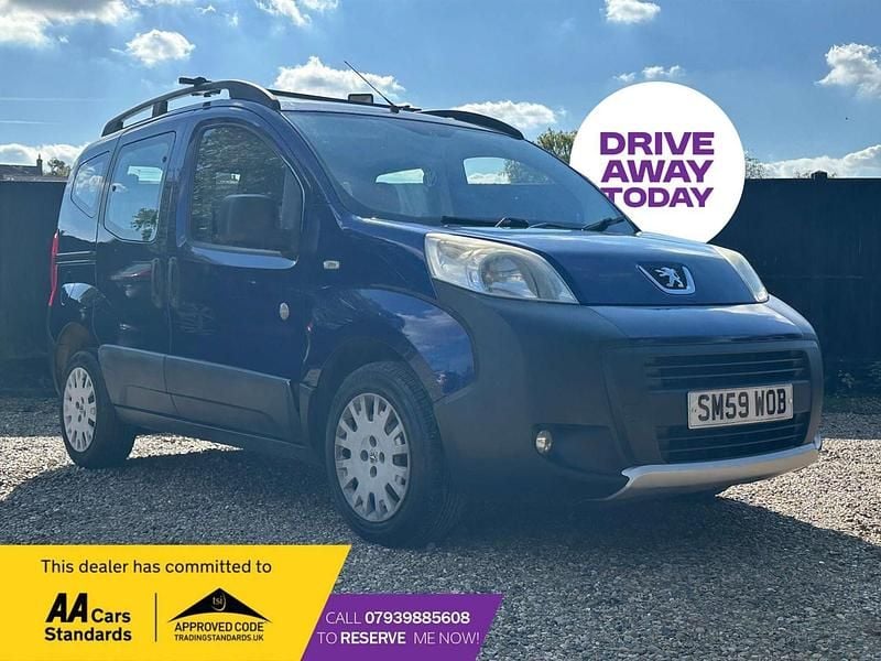 Blue Used 2010 Peugeot Bipper Outdoor Van | £2,995 - Image 1/4