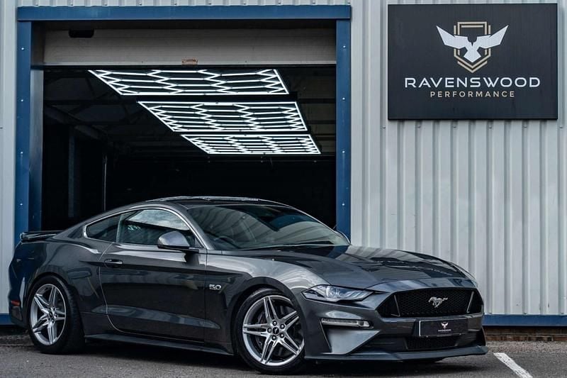 Grey Used 2018 Ford Mustang GT Coupe | £31,995 (Expensive) - Image 1/3