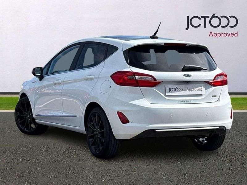 Used Ford Fiesta Vignale 138 HP (101 kW) 2019 White Hatchback
