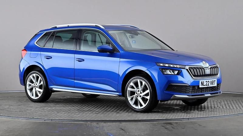 Blue Used 2022 Skoda Kamiq SE L Executive SUV | £16,498 (Fair price) - Image 1/4