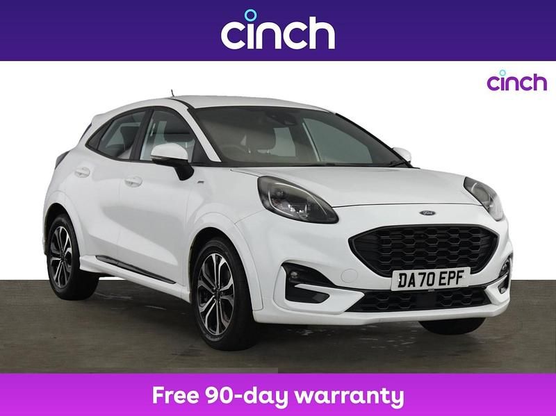 White Used 2020 Ford Puma ST-Line SUV | £12,999 (Fair price) - Image 1/3