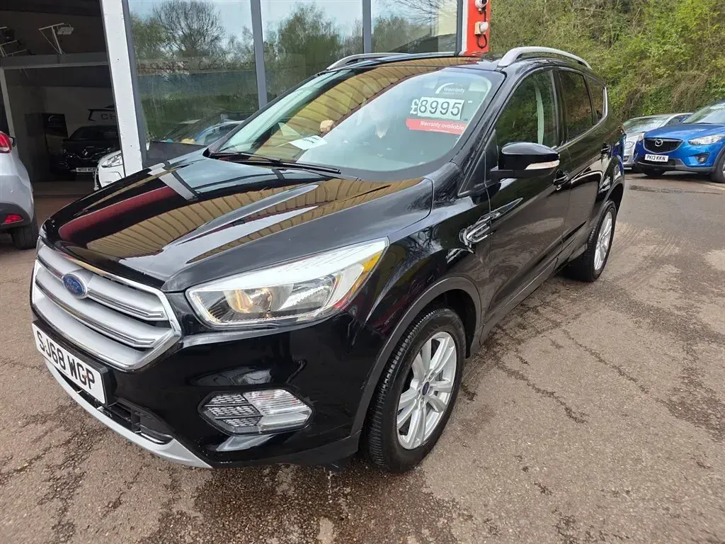 Used Ford Kuga Zetec 182 HP (133 kW) 2018 Black SUV