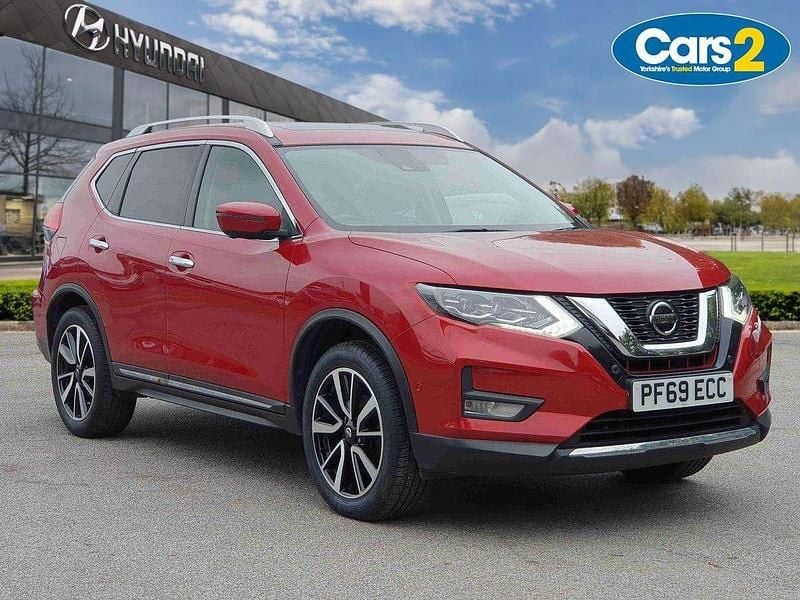 Red Used 2019 Nissan X-Trail Tekna SUV | £17,750 (Fair price) - Image 1/4