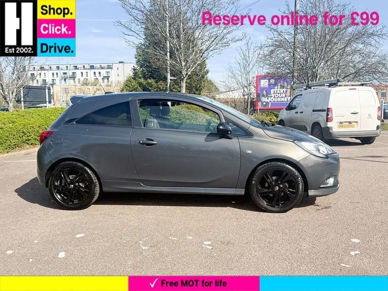 Usado Vauxhall Corsa Edition 75 HP (55 kW) 2016 Cinzento Citadino
