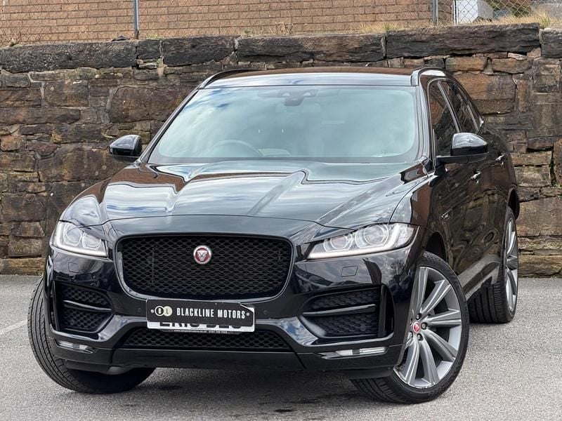 Used Jaguar F-Pace R-Sport 180 HP (132 kW) 2018 Black SUV