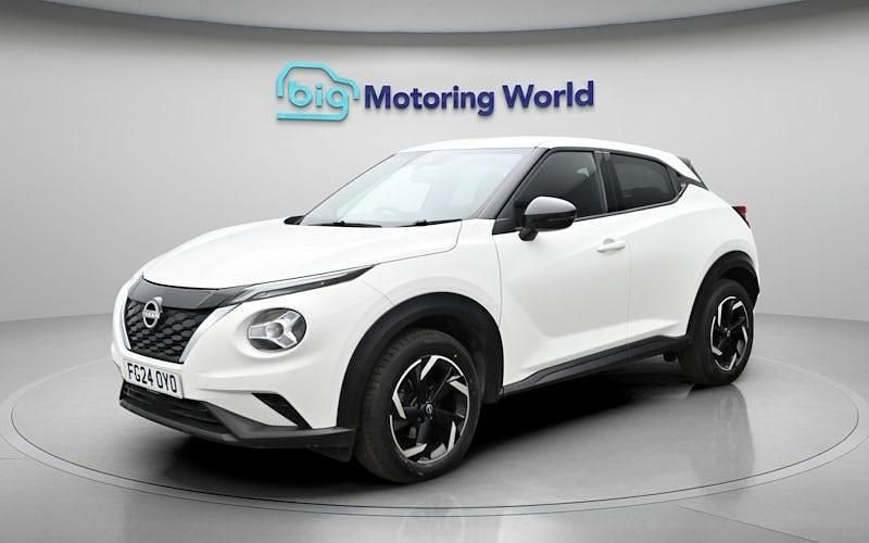 Used Nissan Juke N-Connecta 114 HP (83 kW) 2023 White SUV