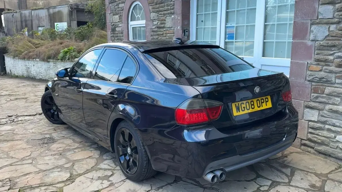 Used BMW 320 M Sport 2008 Black Sedan