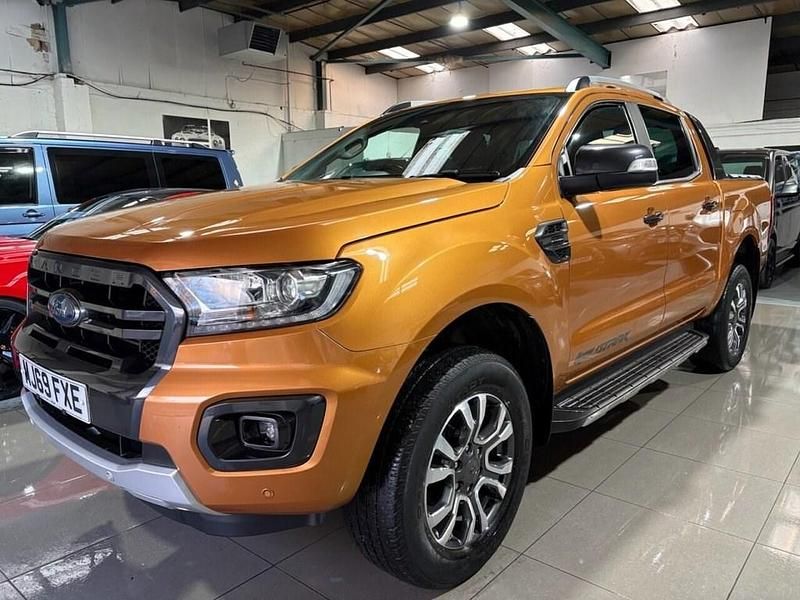Used Ford Ranger Wildtrack 2019 Orange Pickup