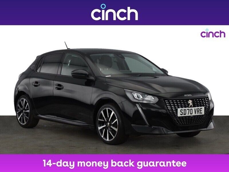 Black Used 2020 Peugeot 208 Allure Premium Hatchback | £12,699 (Fair price) - Image 1/3