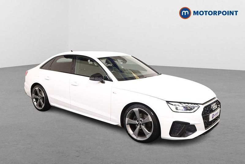 White Used 2021 Audi A4 Black Edition Sedan | £20,749 (Good price) - Image 1/4