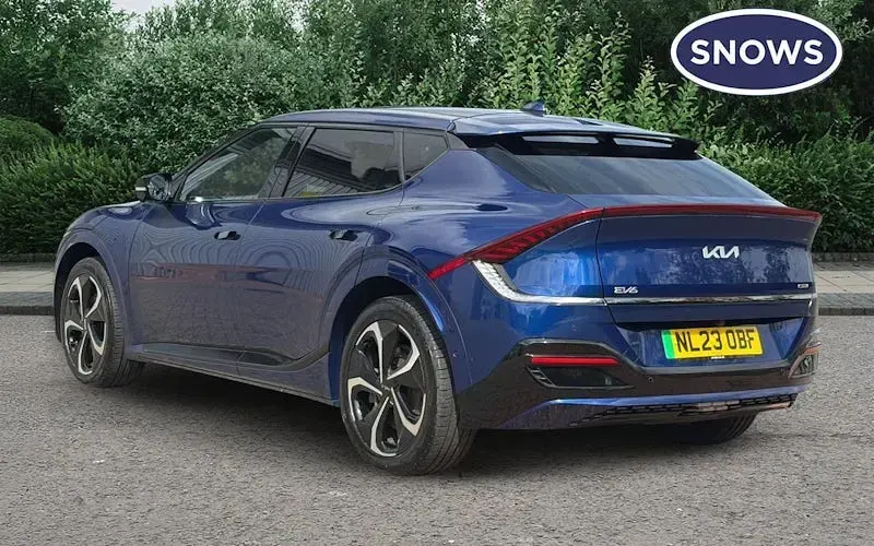 Used Kia EV6 GT-Line S 239 kW (325 HP) 2023 Blue SUV