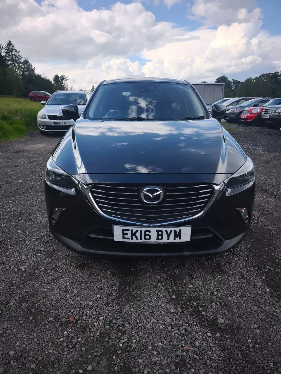 Begagnad Mazda CX-3 Inclusive 120 HK (88 kW) 2016 Svart SUV