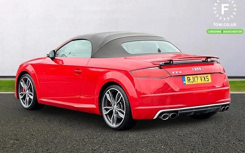 Used Audi TTS Comfort 310 HP (228 kW) 2017 Red Cabriolet