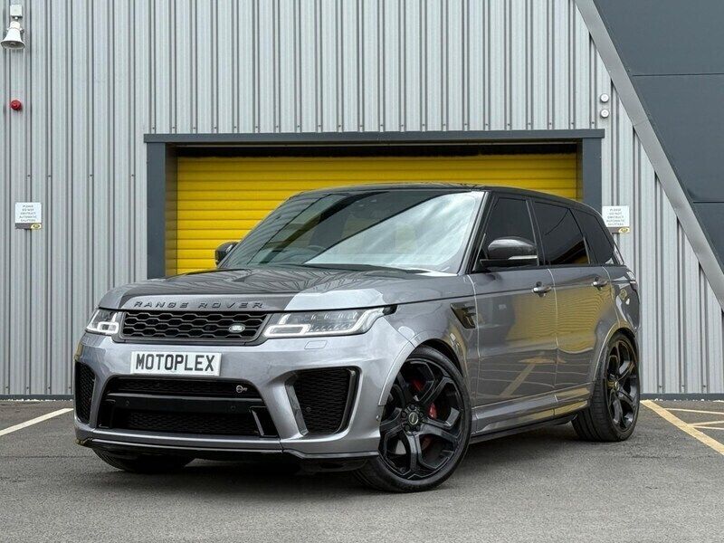 Grey Used 2021 Land Rover Range Rover Sport SVR SUV | £49,995 (Super price) - Image 1/4