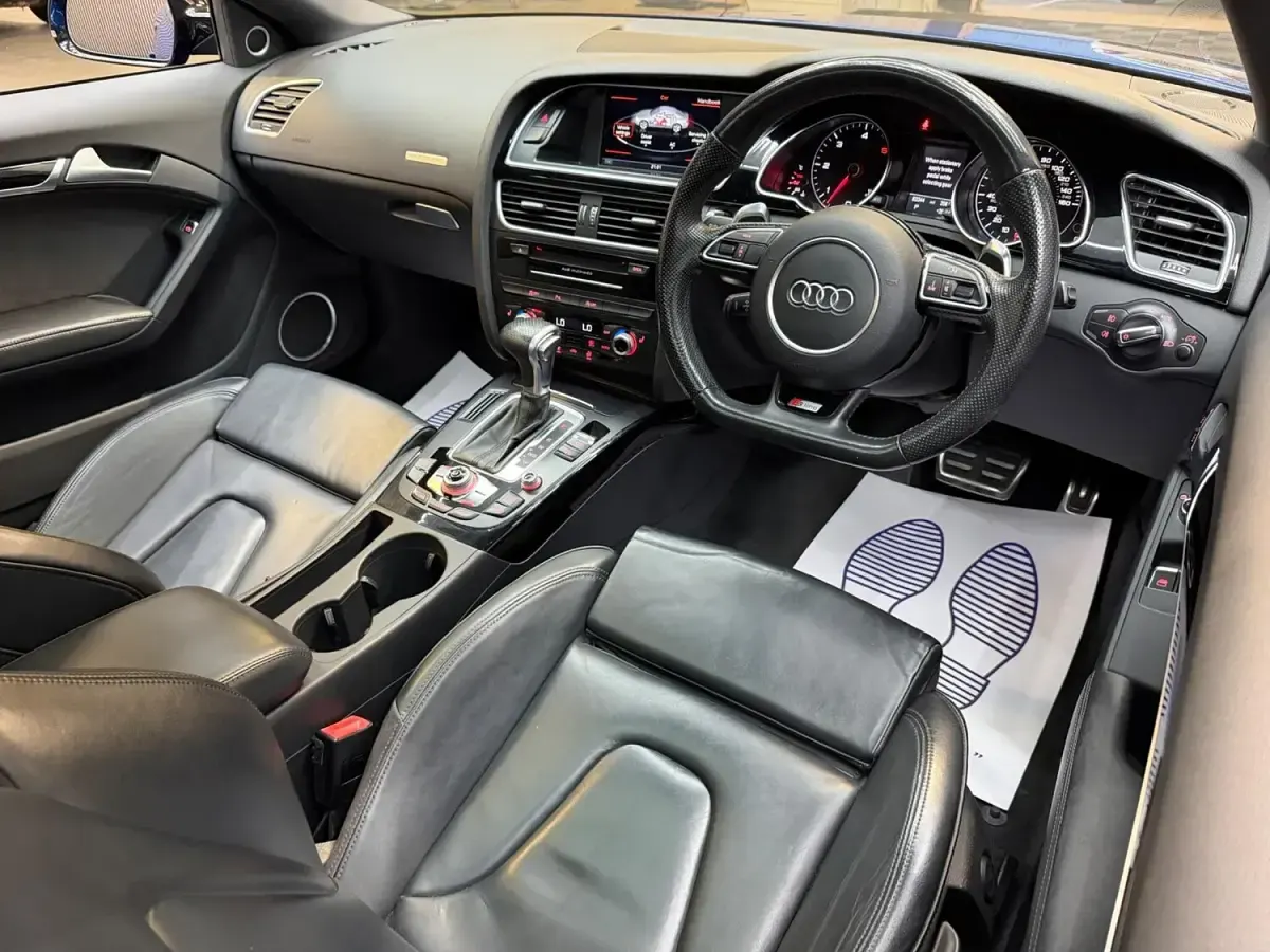Used Audi A5 Black Edition 2016 Blue Coupe