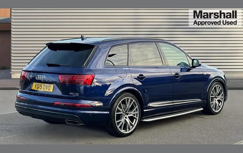 Used Audi Q7 Advanced 286 HP (210 kW) 2019 Blue SUV