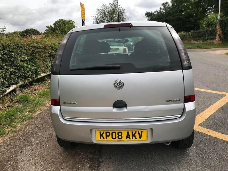 Used Vauxhall Meriva 101 HP (74 kW) 2008 Silver MPV