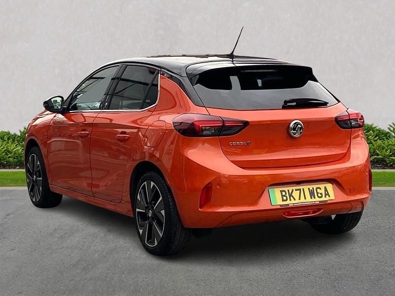 Used Vauxhall Corsa-e Elite 100 kW (136 HP) 2021 Orange Hatchback