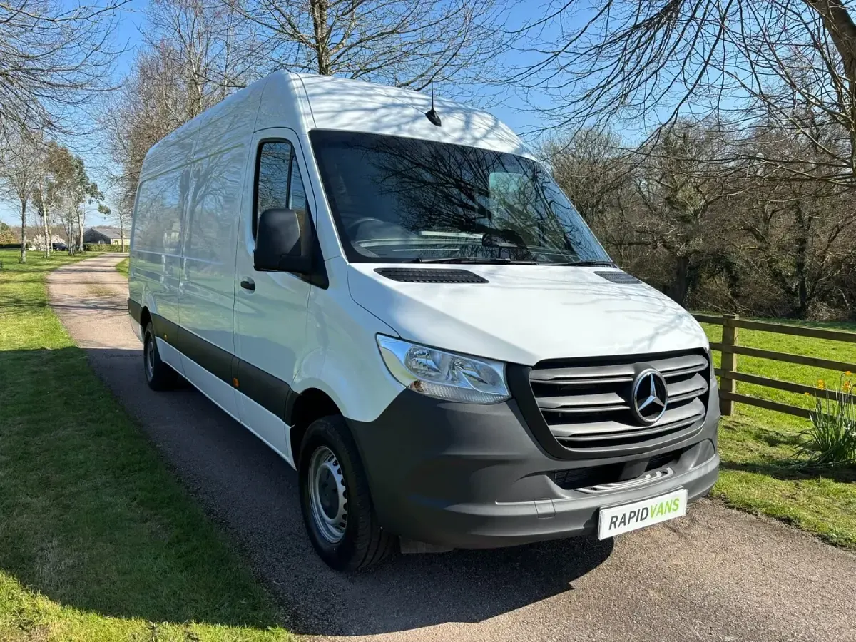 New Mercedes Sprinter 2026 White Van