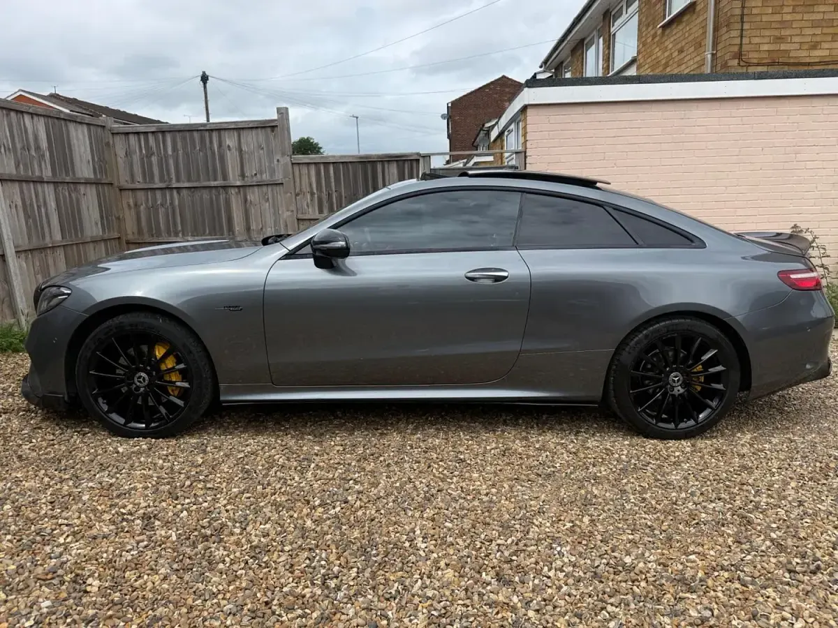 Used Mercedes E220 AMG Line Premium Plus 2018 Grey Coupe