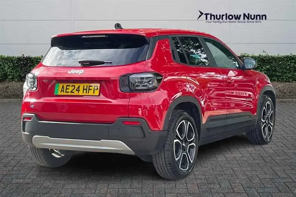 Used Jeep Avenger EV Summit 114 kW (156 HP) 2024 Red SUV