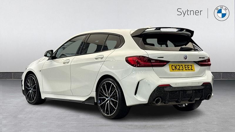 Used BMW M135 Shadowline 302 HP (222 kW) 2023 White Hatchback