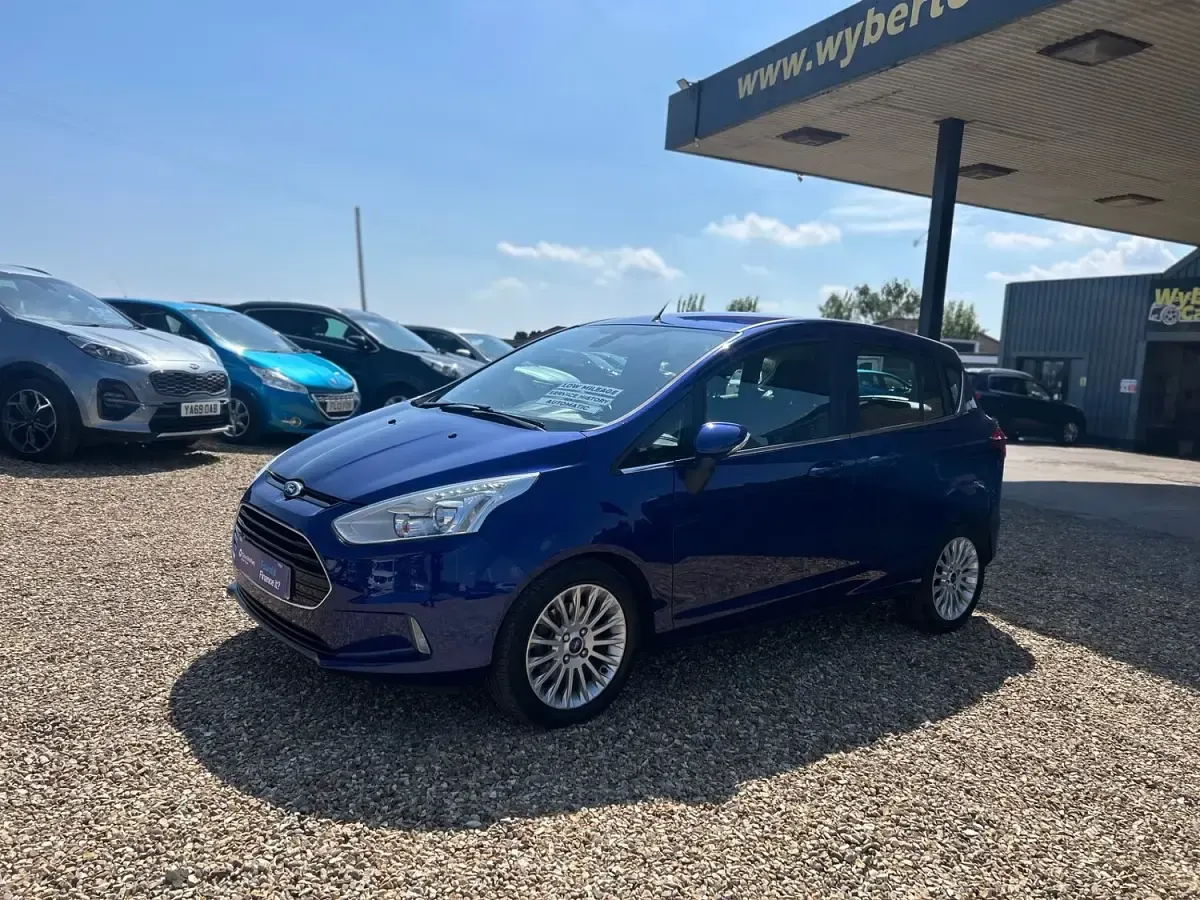 Used Ford B-MAX Titanium 105 HP (77 kW) 2014 Blue MPV