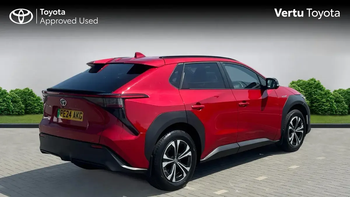 Used Toyota bZ4X 150 kW (204 HP) 2024 Scarlet flare (pearlescent paint) SUV