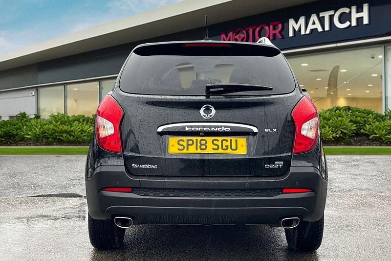 Used Ssangyong (KGM) Korando 2018 Black SUV