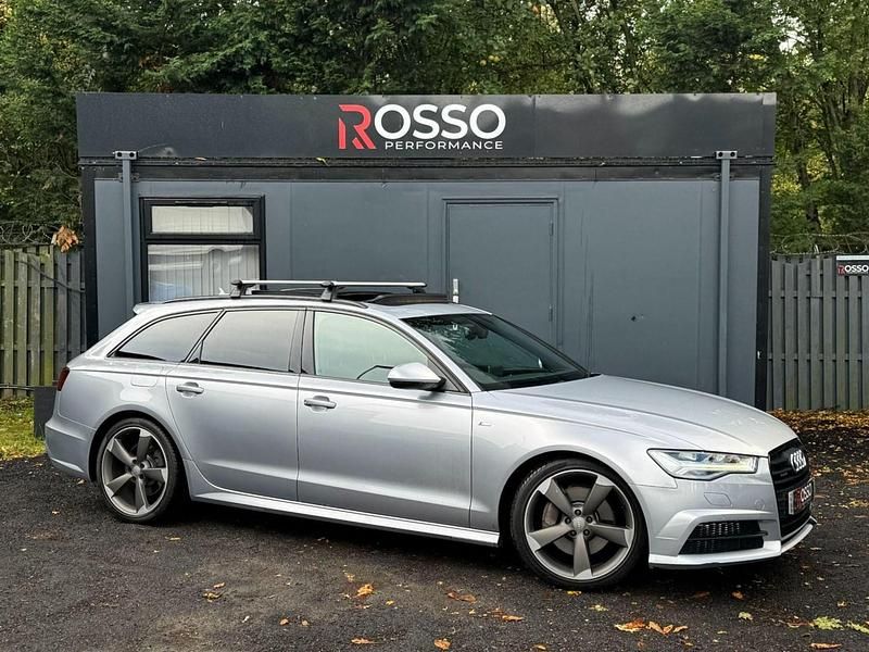 Silver Used 2015 Audi A6 Black Edition Estate | £14,495 (Fair price) - Image 1/3