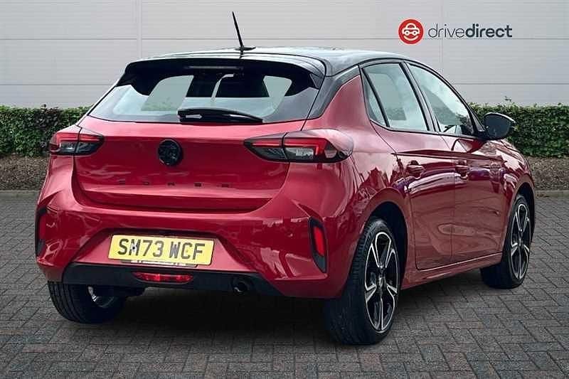 Used Vauxhall Corsa 75 HP (55 kW) 2023 Red Hatchback