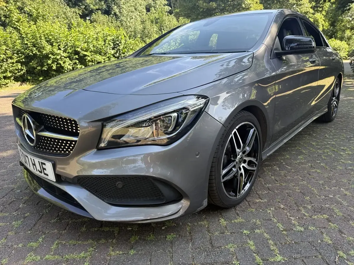 Used Mercedes CLA180 AMG line 2017 Grey Coupe