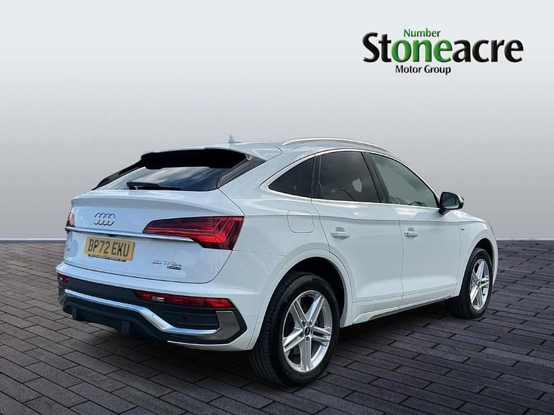 Used Audi Q5 Sportback S-Line 2022 White SUV