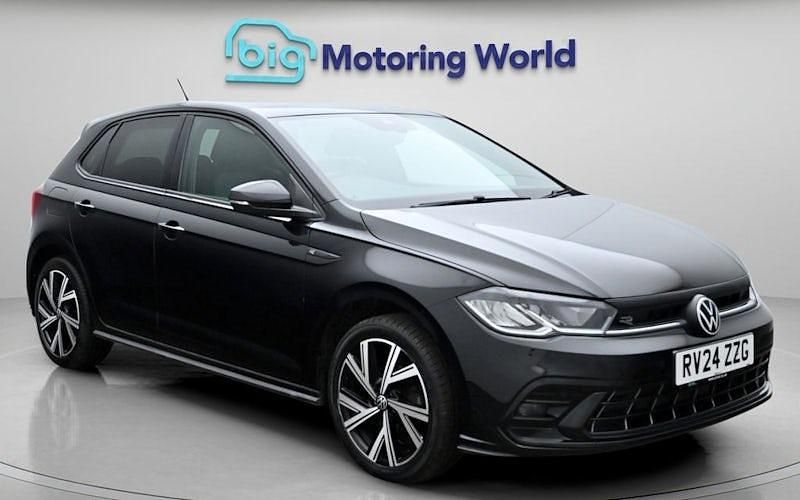 Used VW Polo R-line 110 HP (80 kW) 2024 Black Hatchback