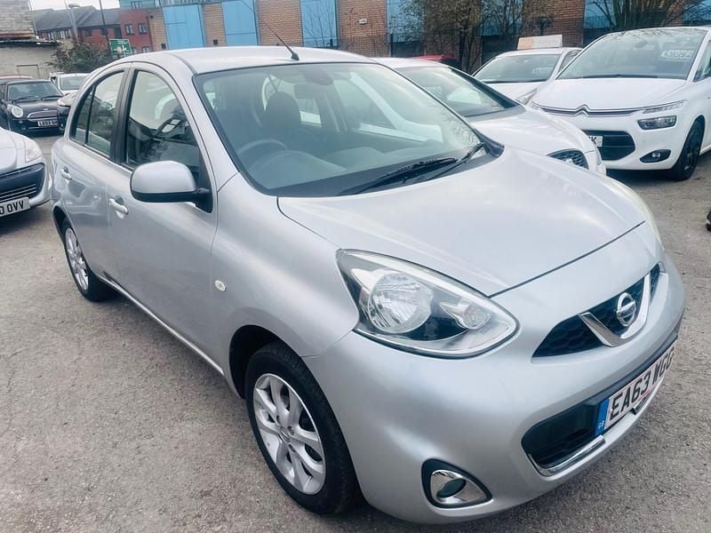 Used Nissan Micra Acenta 2013 Silver Hatchback