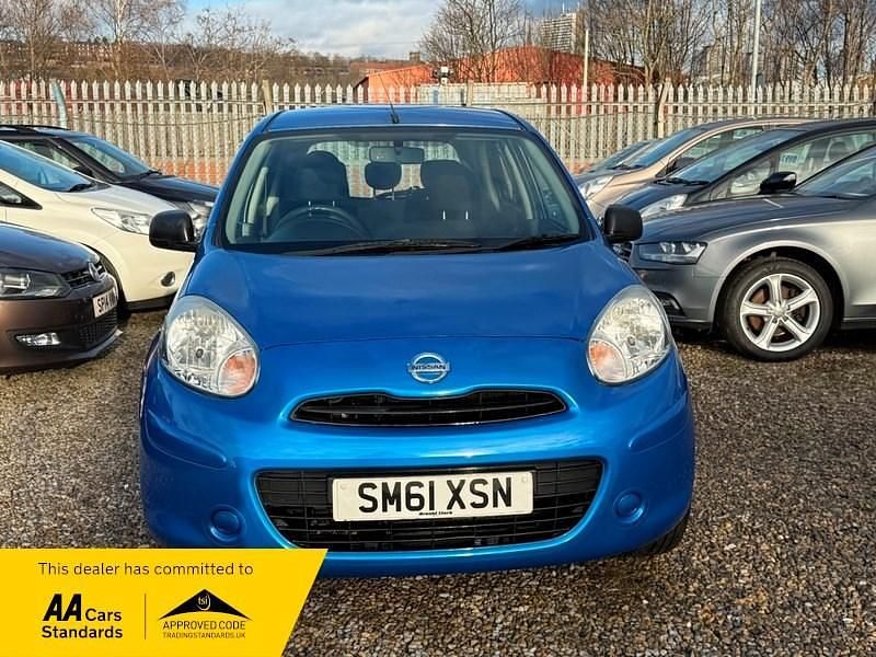 Usado Nissan Micra Visia 2012 Azul Citadino