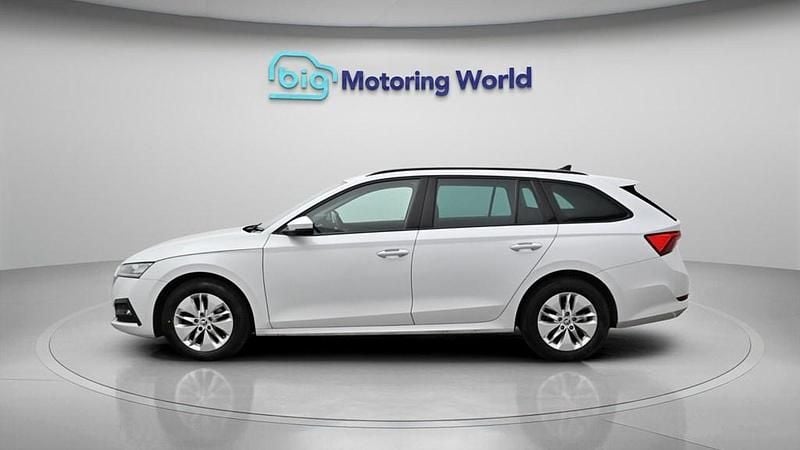 Used Skoda Octavia SE Technology 110 HP (80 kW) 2022 White Estate