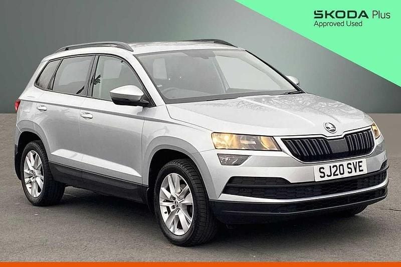 Used Skoda Karoq SE 116 HP (85 kW) 2020 Silver SUV