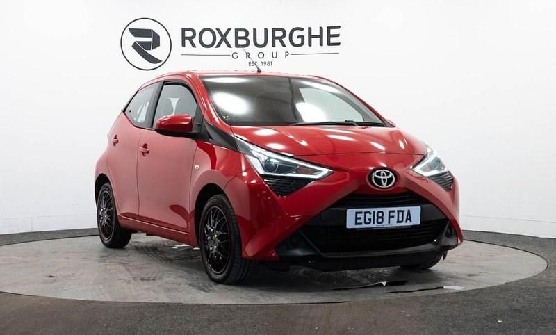 Red Used 2018 Toyota Aygo X-play Hatchback | £8,290 (Good price) - Image 1/4