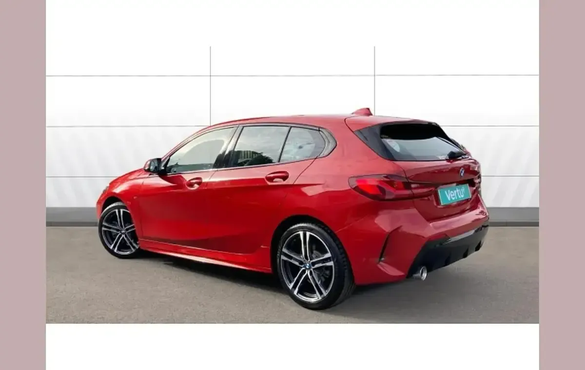 Used BMW 118 M Sport 136 HP (100 kW) 2021 Red Hatchback