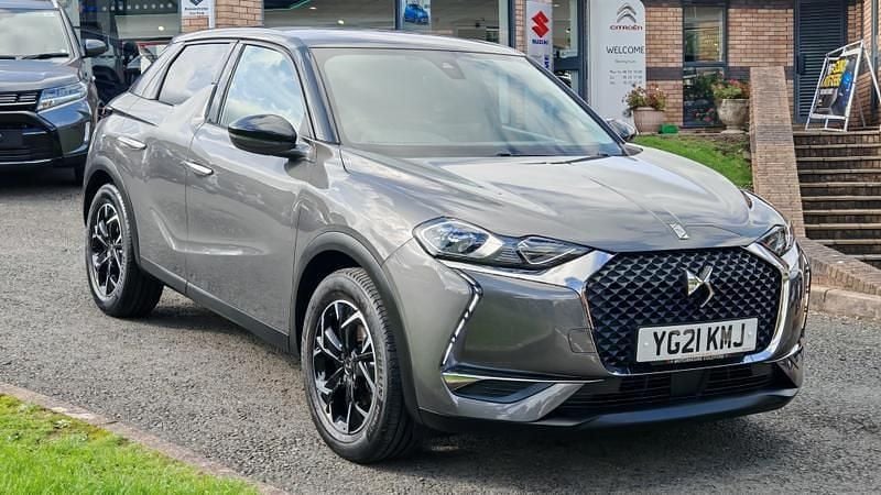 Used DS Automobiles DS3 Crossback Prestige 102 HP (75 kW) 2021 Shark grey SUV