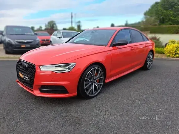 Used Audi A6 Black Edition 320 HP (235 kW) 2016 Red Sedan
