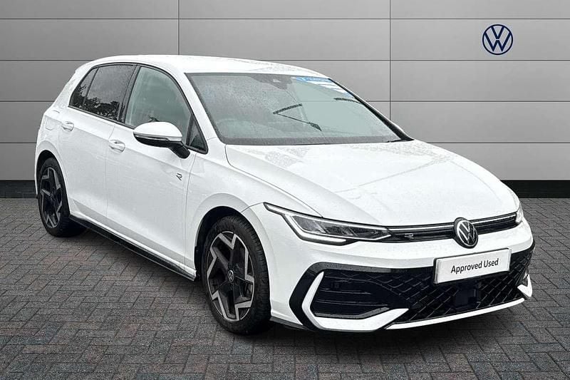 White Used 2025 VW Golf VIII R-line Hatchback | £26,000 (Fair price) - Image 1/4