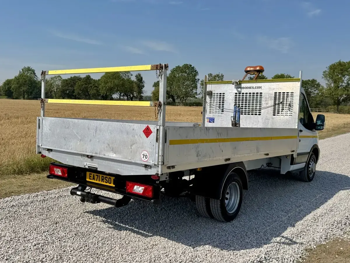 Used Ford Transit 130 HP (95 kW) 2021 White Van