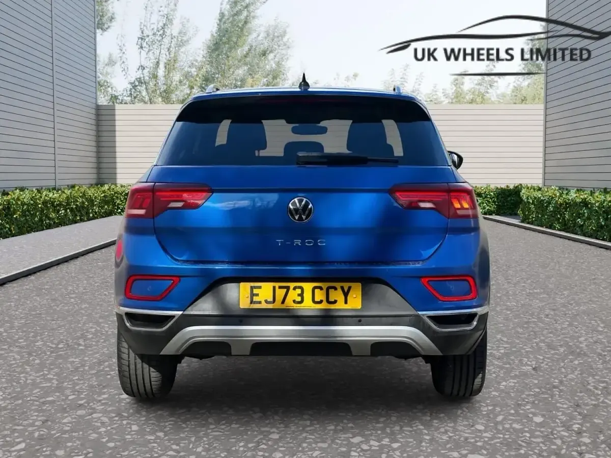 Used VW T-Roc Style 150 HP (110 kW) 2023 Blue SUV