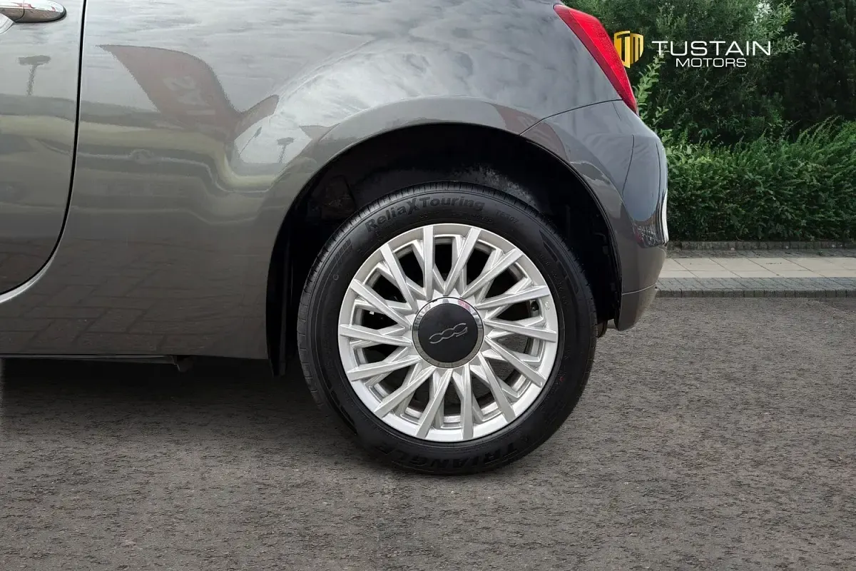 Used Fiat 500 Lounge 69 HP (50 kW) 2018 Grey Hatchback